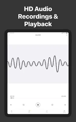 voice recorder android App screenshot 5